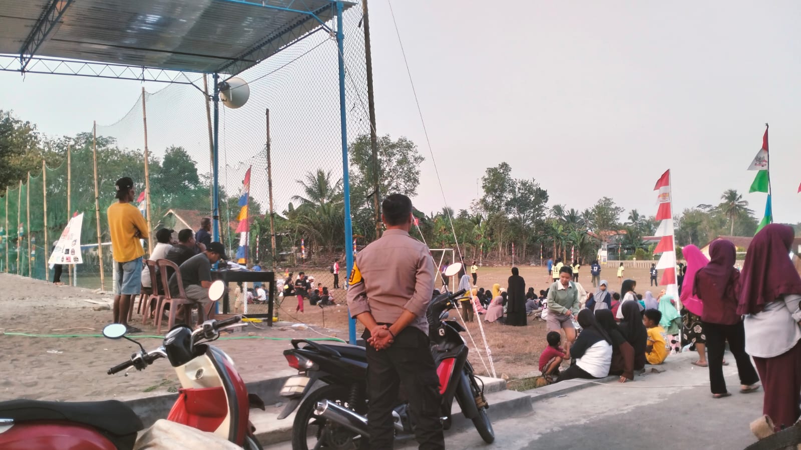 Dengan Pengamanan Maksimal, Polsek Purwojati Banyumas Pastikan Kades Cup IV Berjalan Aman dan Kondusif