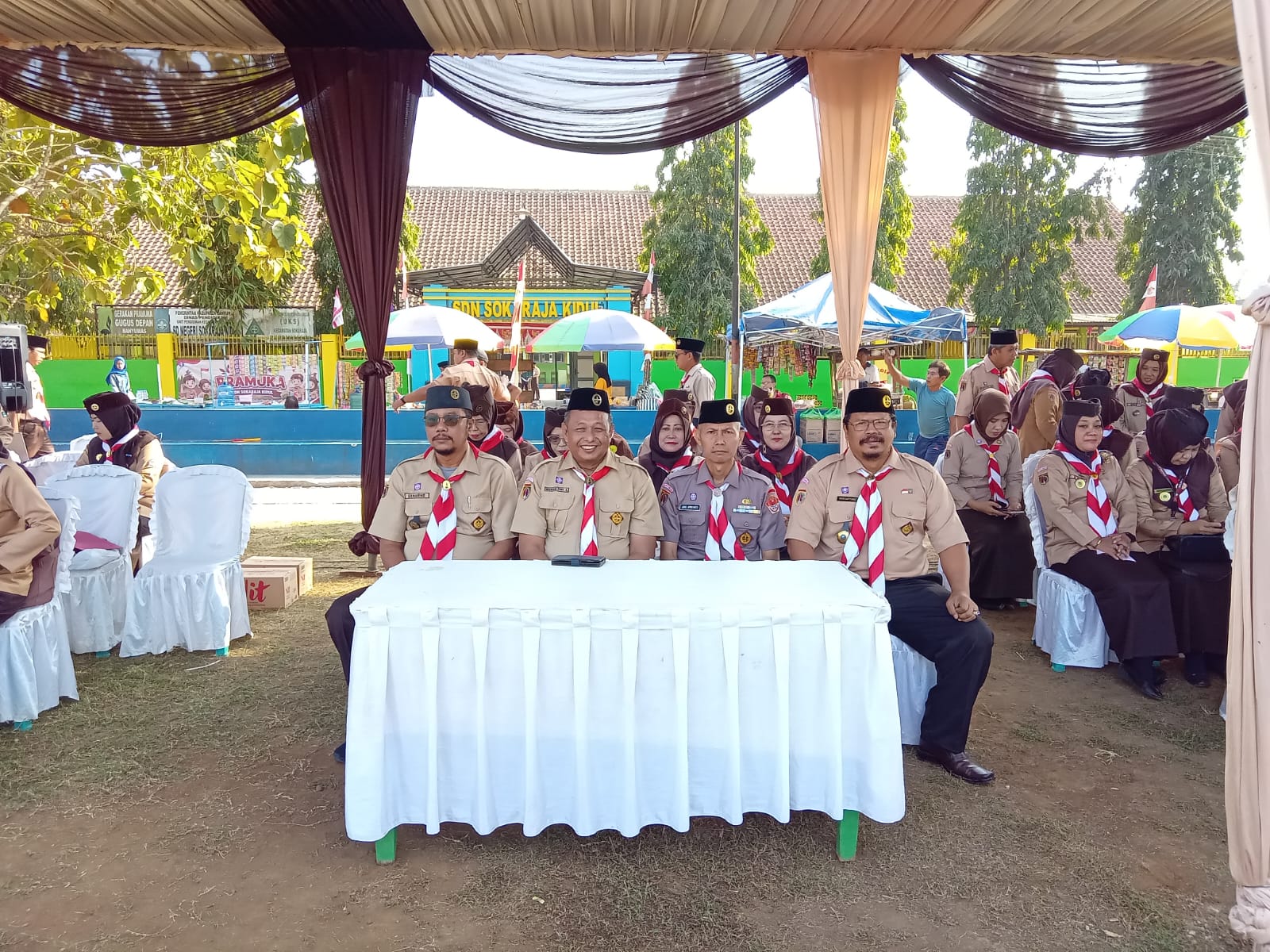 Polsek Sokaraja Amankan Upacara Hari Pramuka ke-65, Generasi Muda Didorong Jadi SDM Unggul