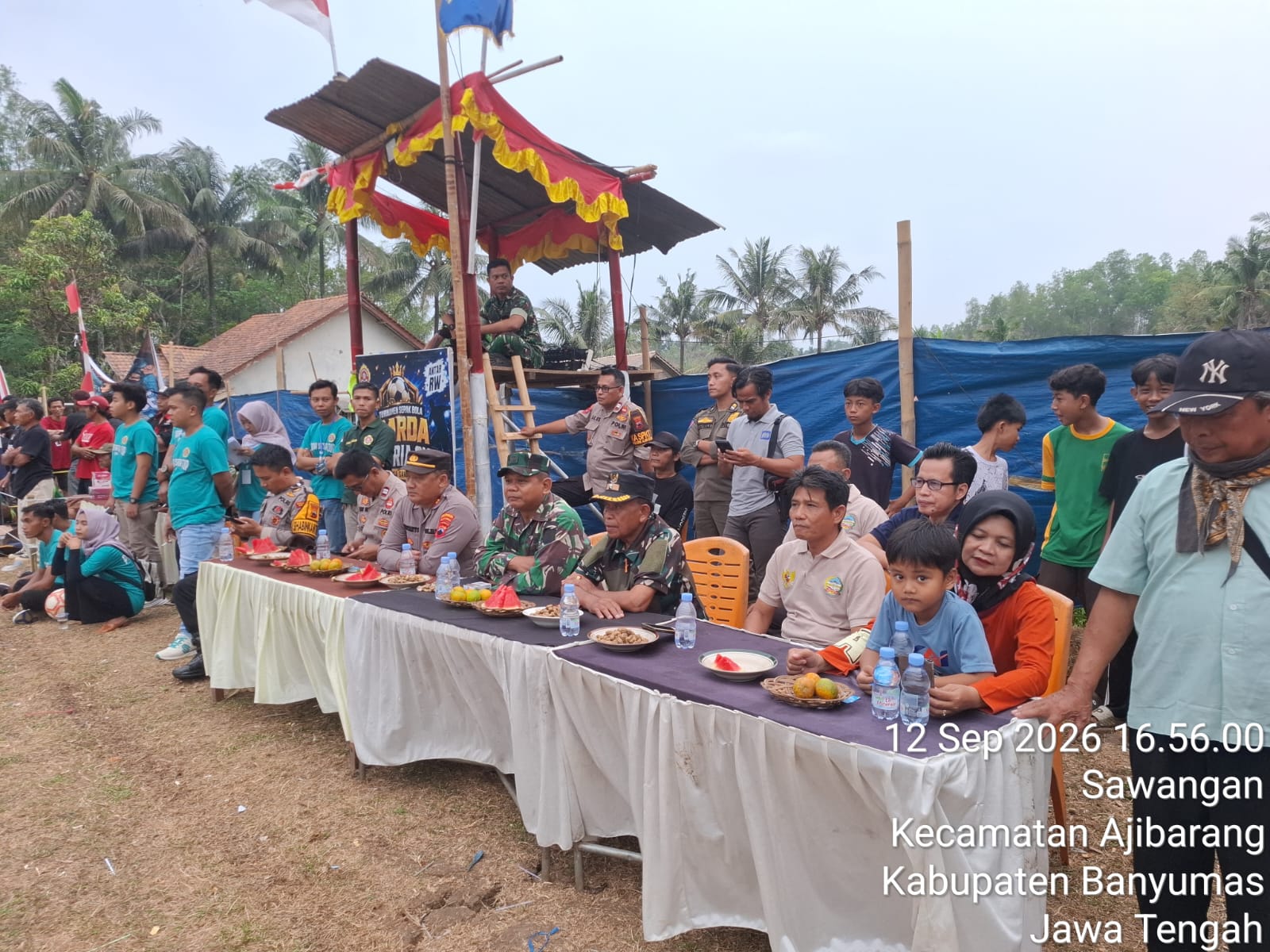 Polsek Ajibarang Amankan Grand Final Garda Satria Cup, Banyu Agung FC Raih Juara 1