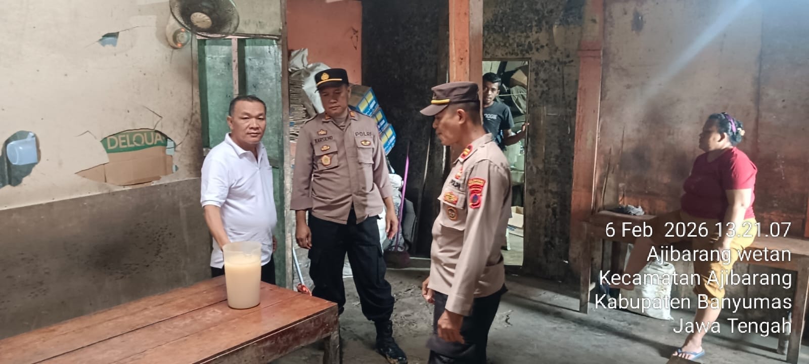 Cipta Kondisi, Polsek Ajibarang Polresta Banyumas Gelar Razia Miras, Amankan 30 Liter Tuak