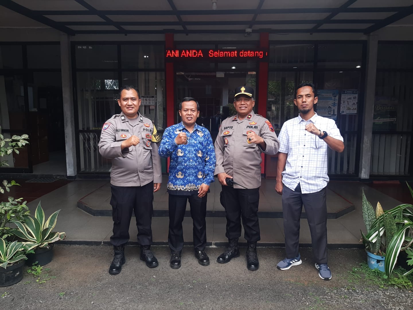 Cegah Gangguan Kamtibmas, Polsek Purwokerto Selatan Perkuat Koordinasi dengan Kelurahan