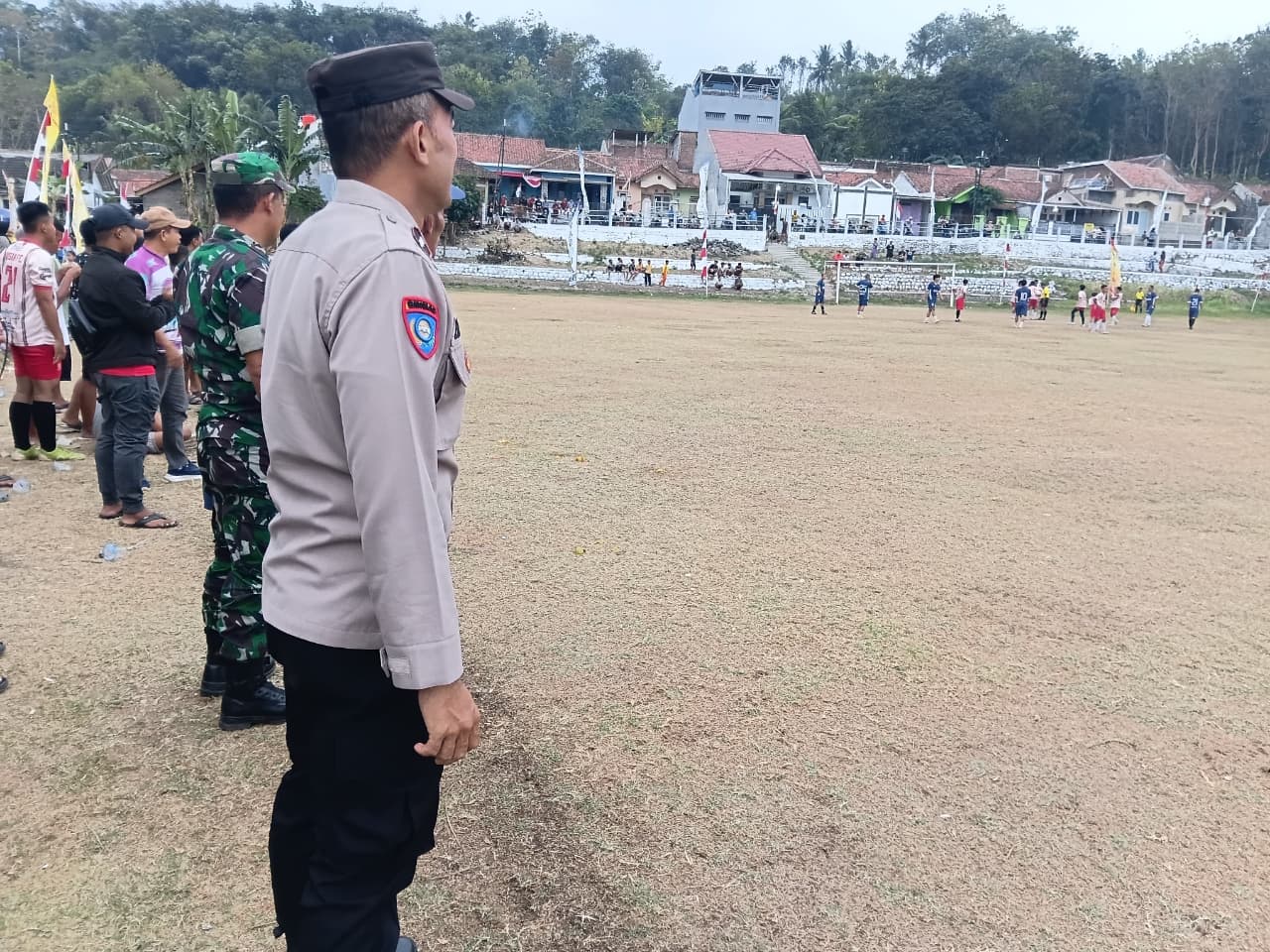 Semifinal Piala Prombul Kedungrandu Berlangsung Sengit, Polsek Patikraja Pastikan Aman