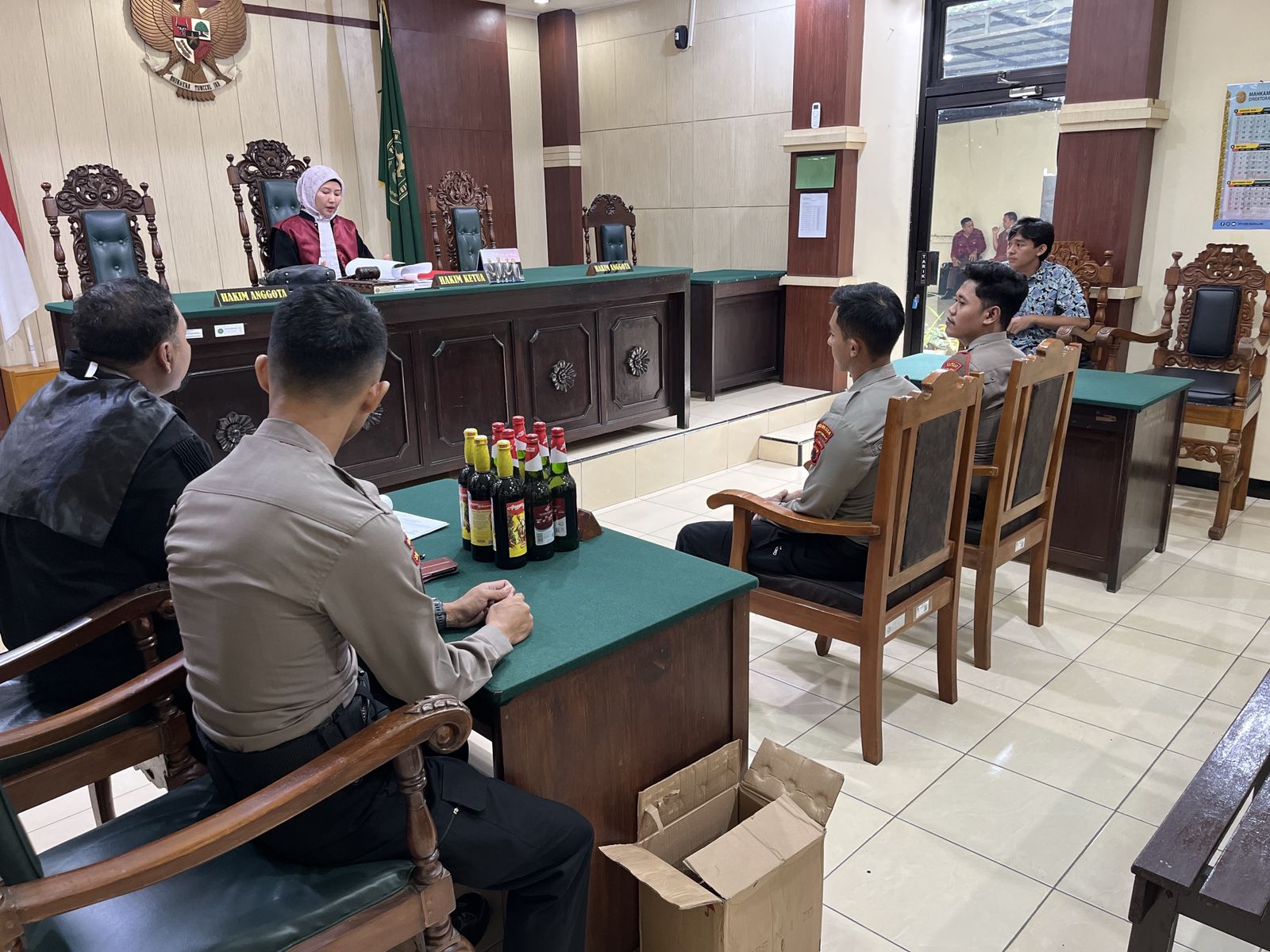 Polresta Banyumas Tindak Tegas Penjual Miras Ilegal Melalui Sidang Tipiring