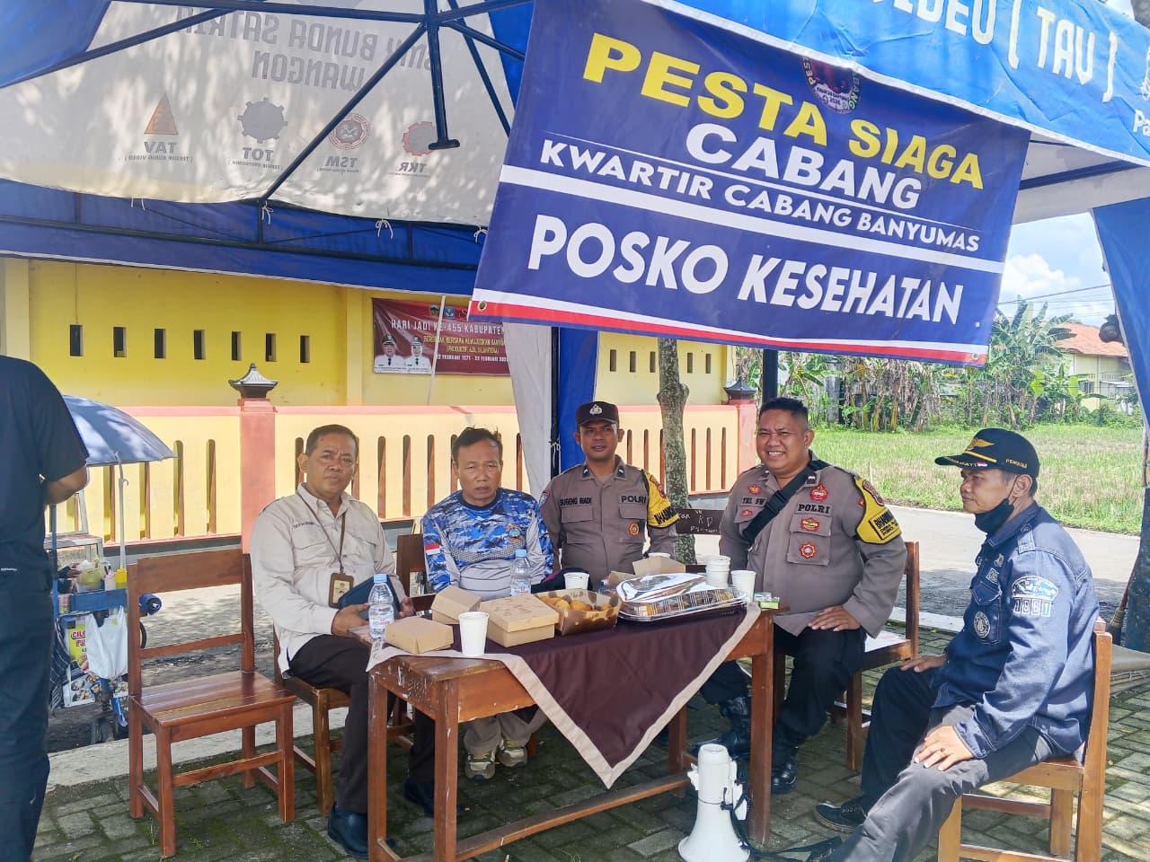 Polsek Wangon Polresta Banyumas Monitoring Pesta Siaga Banyumas 2026, Panitia Diimbau Jaga Ketertiban