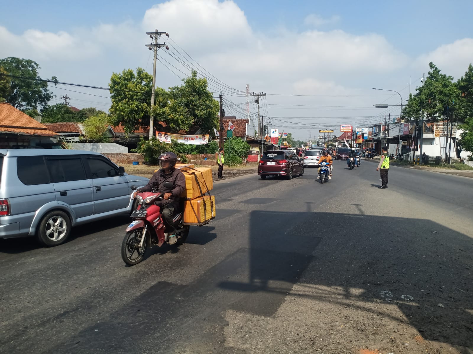 KRYD Lebaran 2026, Polresta Banyumas Perkuat Titik Strong Point, Arus Balik Lancar Terkendali